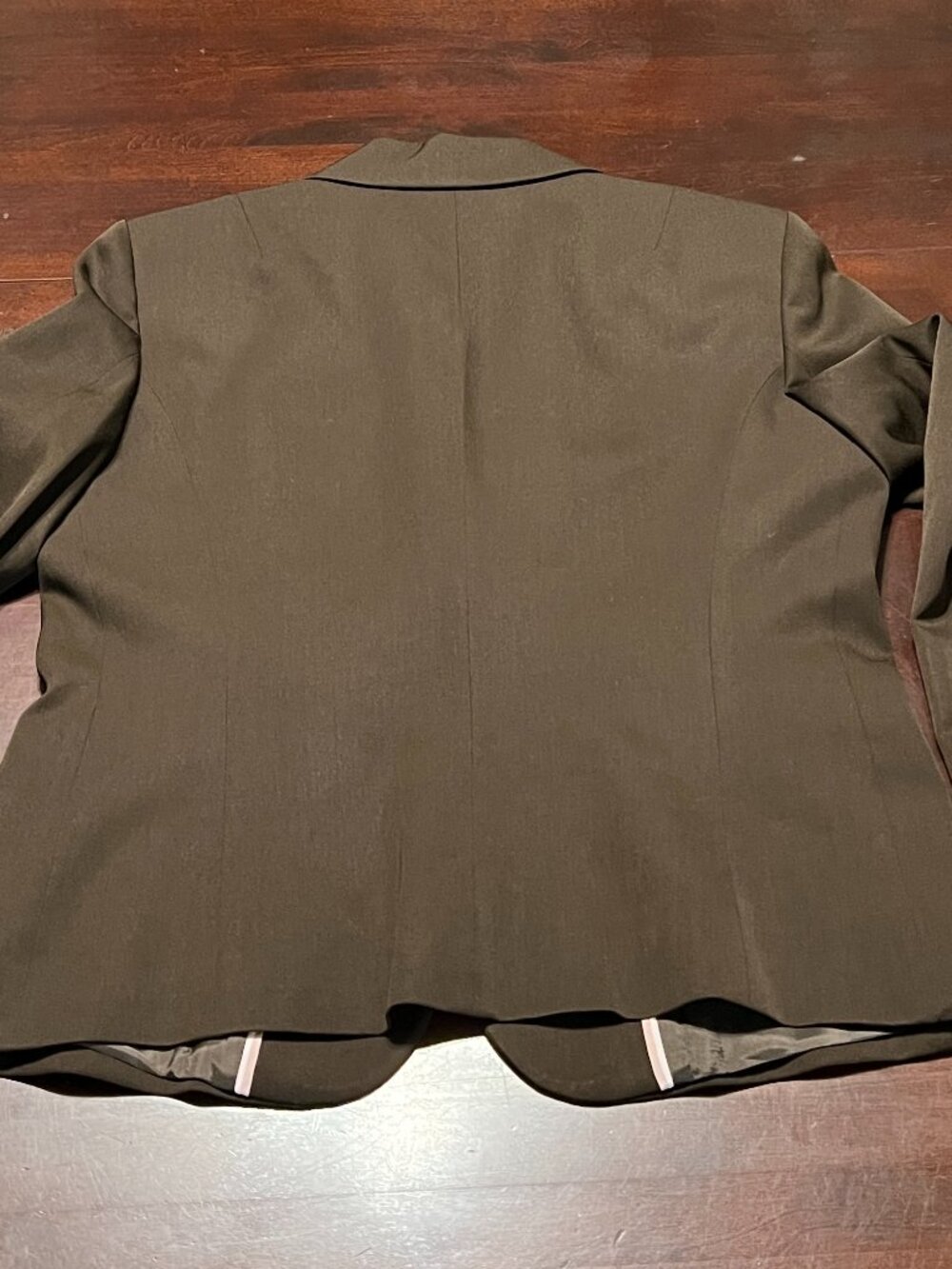 VTG J CREW WOOL CREPE BLAZER COCOA BROWN SIZE 8/10 WITH TAGS - Picture 6 of 11